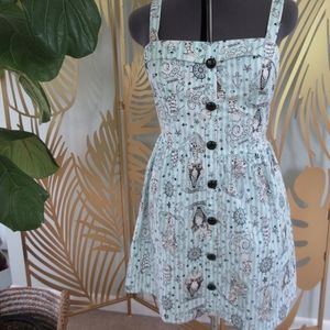 Octo-girl print dress